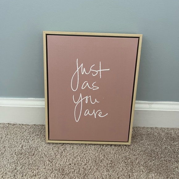 Opalhouse Other - EUC Opalhouse Pink Wall Decor